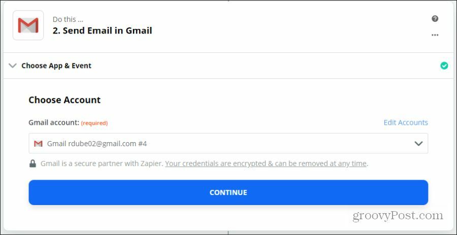 configurar conta de email