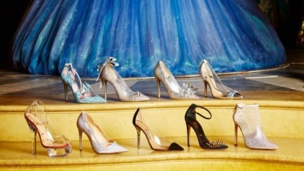 Onde são usados ​​os sapatos Cinderela?