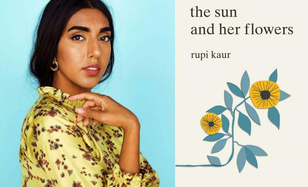  O poeta canadense Rupi Kaur resistiu à Casa Branca! 