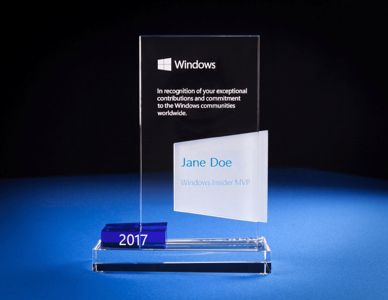 Microsoft lança novo programa de premiação do Windows Insider MVP