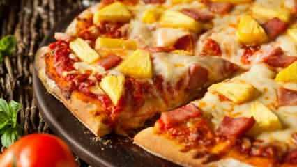 Como fazer pizza de abacaxi Em que país foi descoberta a pizza de abacaxi?