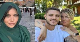 As poses de hijab de Wanda Nara na frente da Hagia Sophia se tornaram um assunto quente!