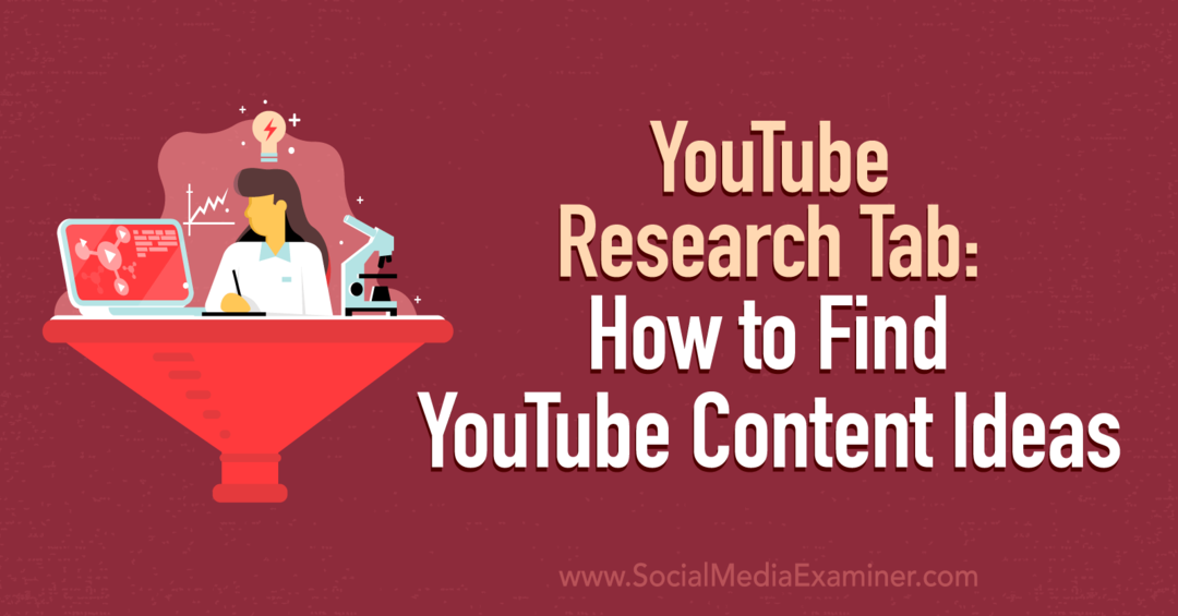 Guia de pesquisa do YouTube: como encontrar ideias de conteúdo do YouTube pelo examinador de mídia social