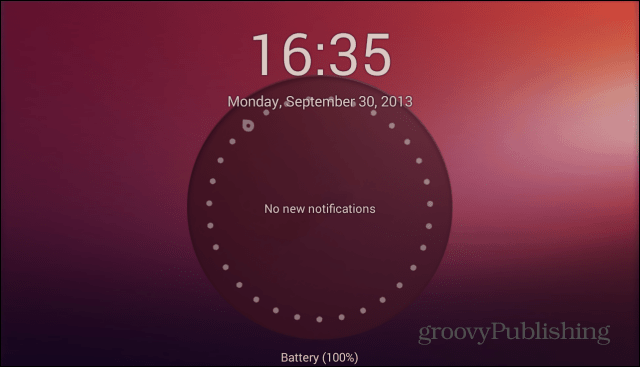 Iniciador do Ubuntu Lockscreen