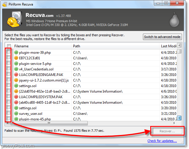 Como recuperar ou apagar com facilidade arquivos excluídos com o Recuva