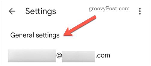 Abra as configurações gerais no Gmail