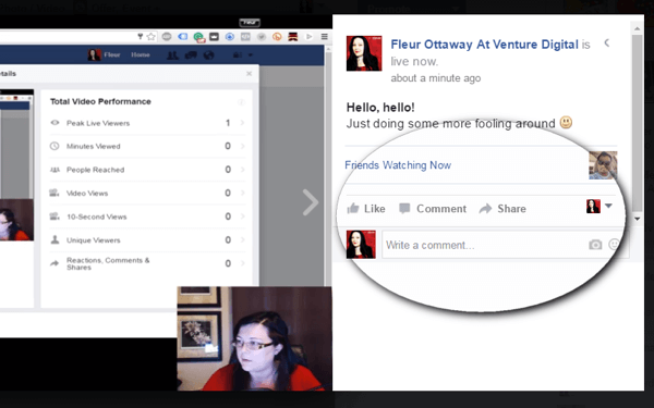 facebook live view comments no desktop