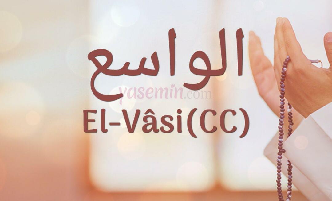 O que al-Wasi (c.c) significa? Quais são as virtudes do nome Al-Wasi? Esmaul Husna Al-Wasi...
