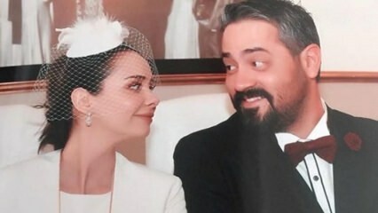 O ator Pelin Sönmez e Cem Candar se casaram