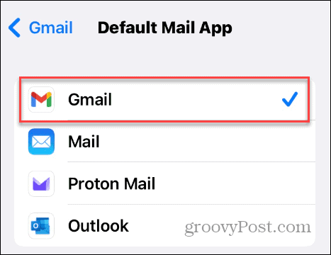 Gmail não envia notificações
