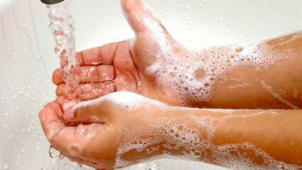 Situações em que você precisa lavar as mãos
