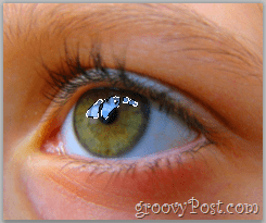Adobe Photoshop Basics - Reflexo de seleção do olho humano