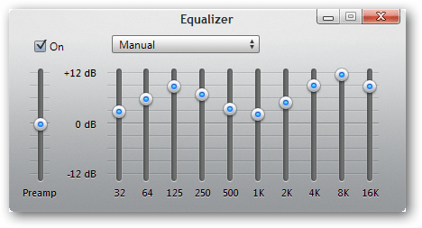 "configurações perfeitas do equalizador" para iTunes e iOS