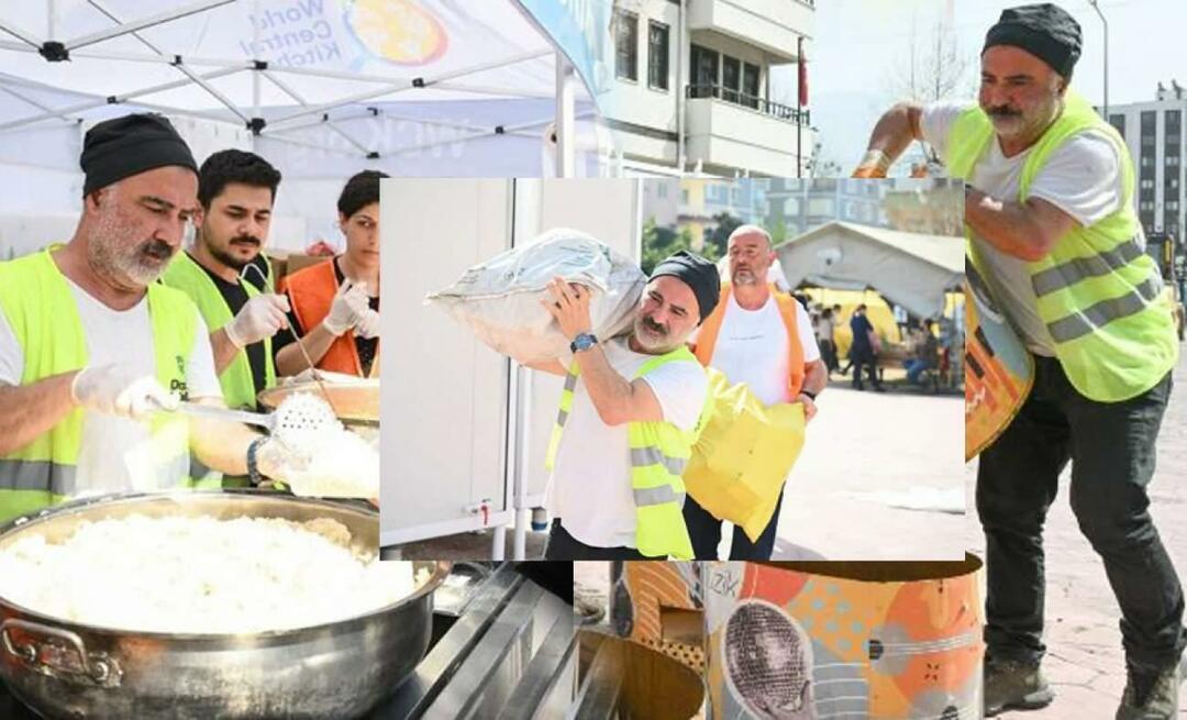 A Mercearia Erdal de Leyla e Majnun correu para ajudar as vítimas do terremoto! Solidariedade de Cengiz Bozkurt