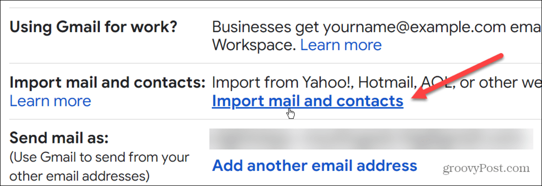 Importar e-mail do Outlook para o Gmail