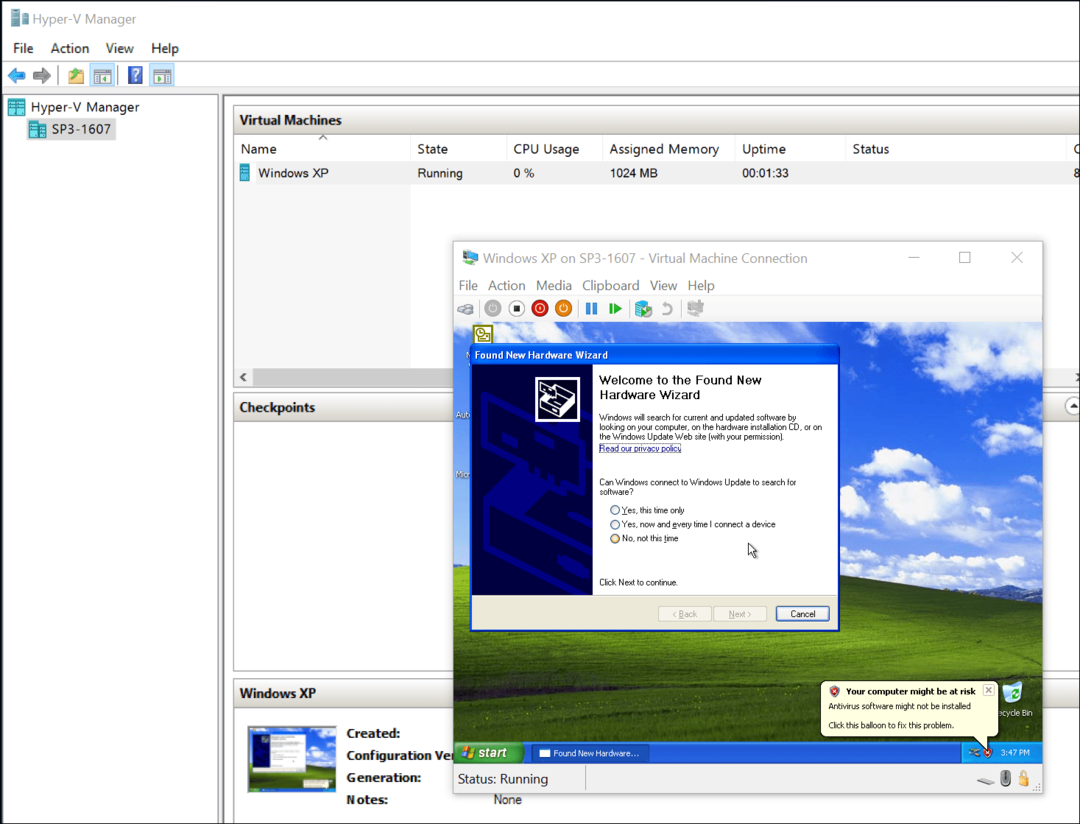 Como migrar VMs do VirtualBox para o Windows 10 Hyper-V