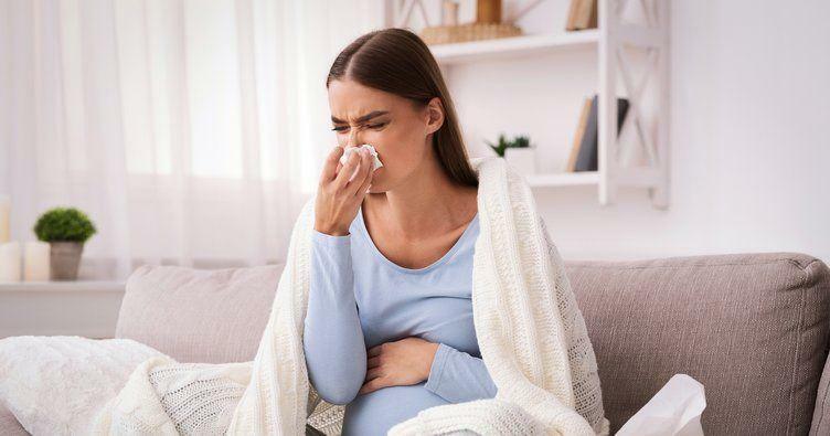 Como tratar a gripe durante a gravidez