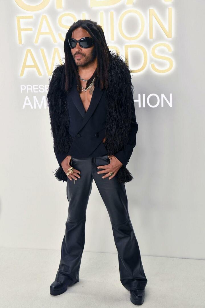 Lenny Kravitz eleito ícone da moda do ano de 2022