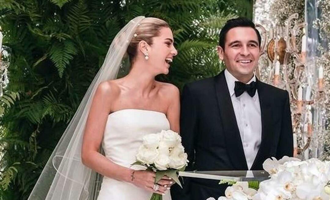 Celebração romântica de Nazlı Kayı Sabancı, a noiva de Sabancıs, em seu aniversário de casamento!