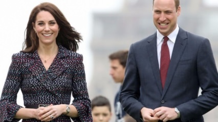 O príncipe William e Kate Middleton deixaram seus filhos na escola a pé!