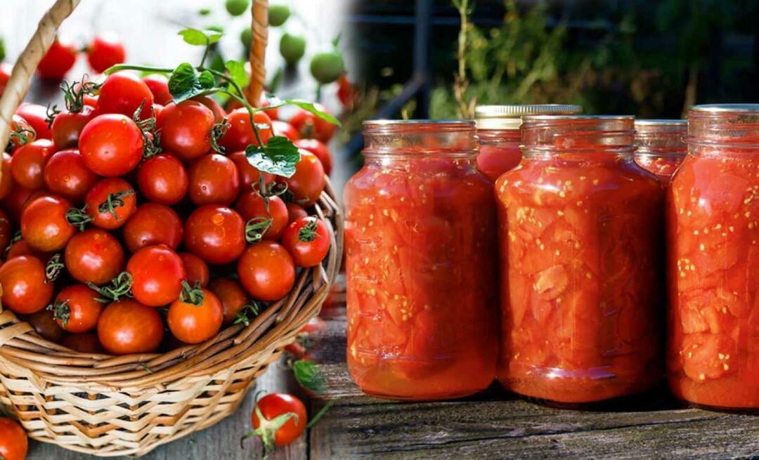 Como escolher os tomates? Como escolher o tomate Menemenlik? 6 dicas para tomates enlatados