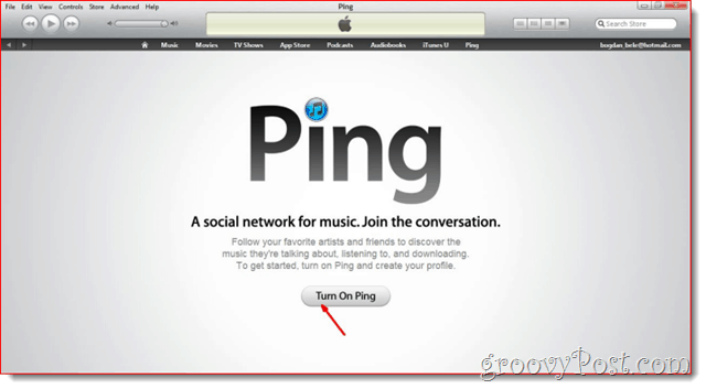Como ativar ou usar o iTunes Ping em países não suportados
