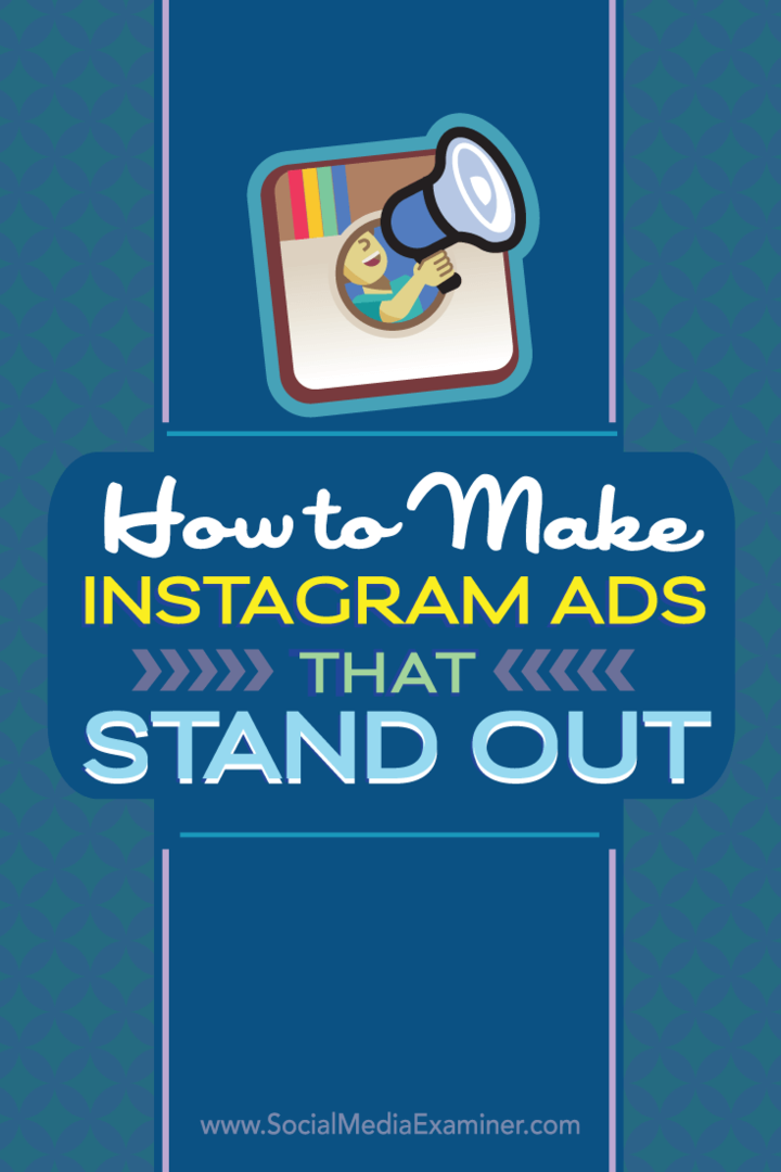 Como fazer anúncios do Instagram que se destaquem: examinador de mídia social