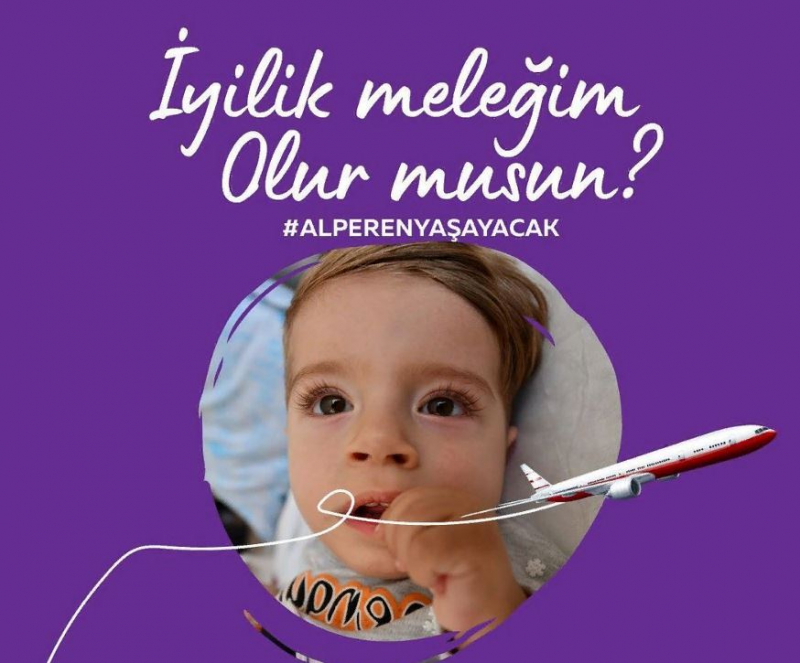 O paciente de SMA Alperen Karakoç está à espera da sua ajuda! 'Respire para Alperen!'