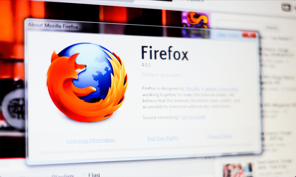 corrija o erro de sua guia que acabou de travar no Firefox