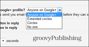 O Gmail não aceita as configurações de e-mail do Google