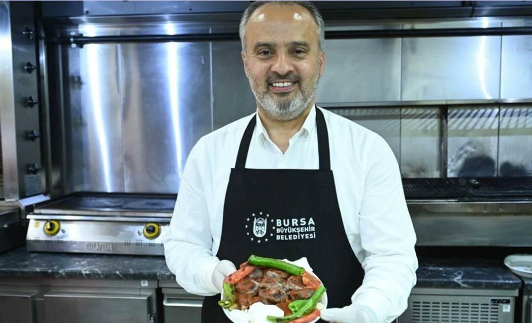 Os sabores de Bursa estão se preparando para serem exibidos no Silky Tastes Gastronomy Festival!