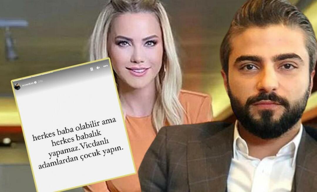 Ece Erken enlouqueceu com a mensagem que recebeu da ex-mulher!