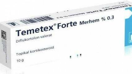 O que é o creme Temetex, quais são seus efeitos colaterais? O uso do creme Temetex!