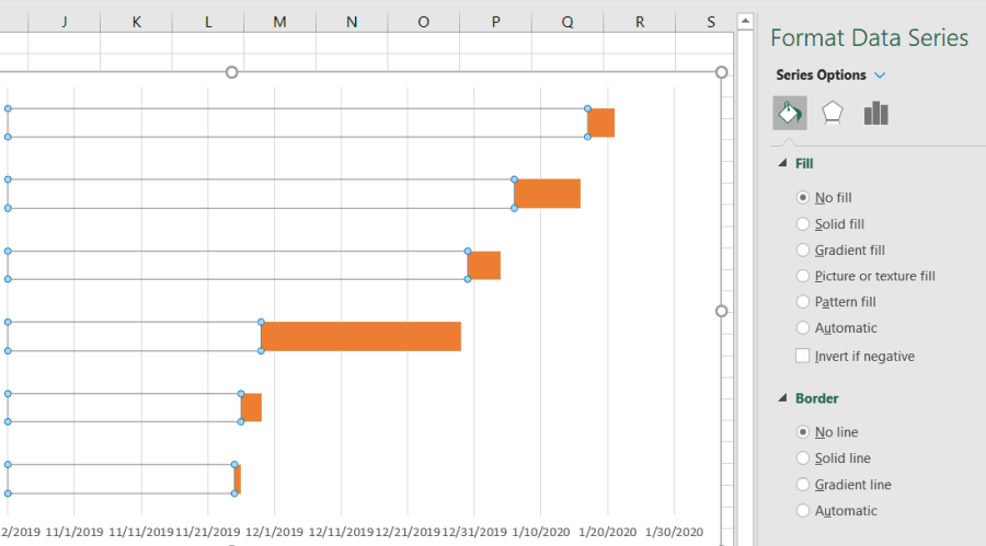 limpar séries de dados no Excel