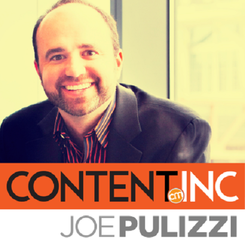 Para a Content Inc., Joe Pulizzi está usando conteúdo adaptado para seus podcasts e seu próximo livro.
