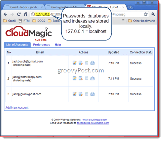 CloudMagic: Pesquisa instantânea do Gmail
