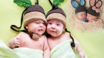 As sugestões de nomes de bebês gêmeos mais compatíveis