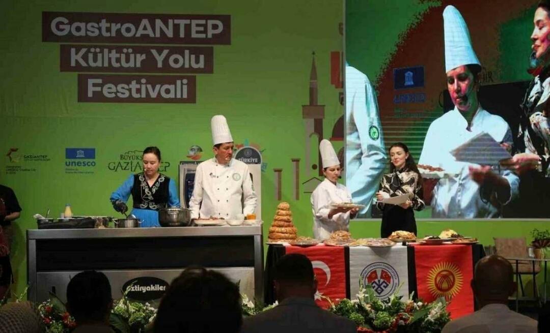 Festival GastroANTEP Culture Road continua com todo entusiasmo