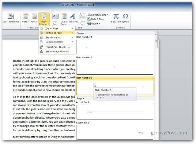 Como adicionar números de página a documentos do Microsoft Word