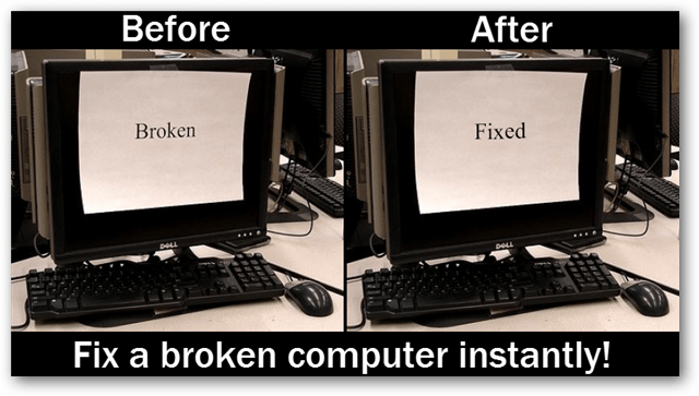 Resolver todos os problemas do computador com este truque simples!