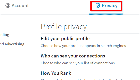 Guia Privacidade do Linkedin
