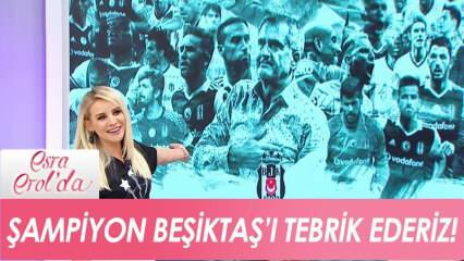 Show ao vivo do grande apoiador do Beşiktaş, Esra Erol!
