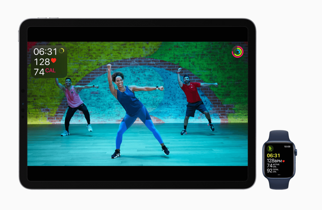Apple Fitness no iPad