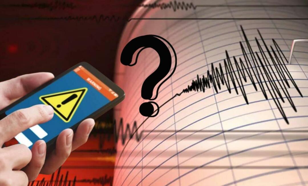 Como ativar o sistema de alerta de terremoto? Como ativar o alerta de terremoto do IOS? Alerta de terremoto do Android