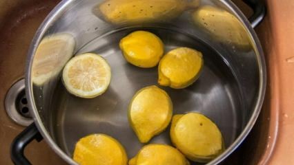 Dieta de limão cozido de Saraçoğlu que faz perder peso! Como perder peso com limão fervido?