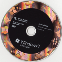 disco de instalação do windows 7 ou iso