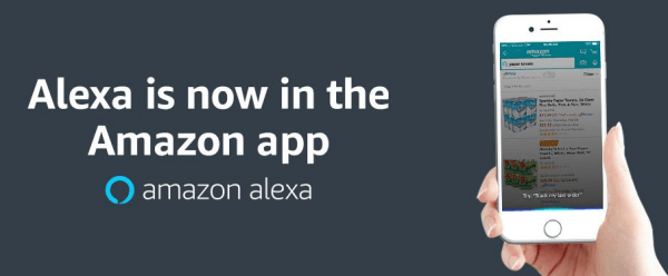 O serviço de assistente inteligente da Amazon, Alexa, agora está disponível no aplicativo de compras principal para iOS.