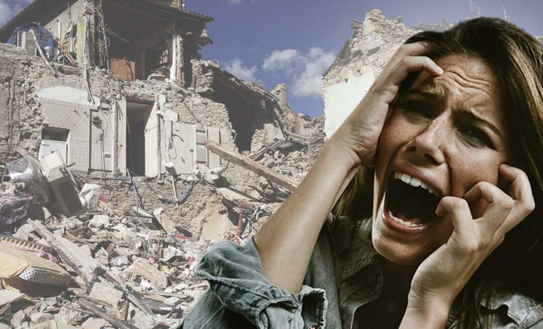 Você tem medo de um terremoto? É certo que um muçulmano tenha medo?