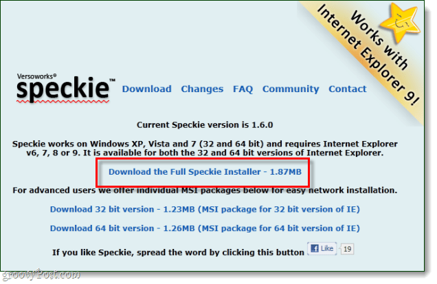 Adicionar verificação ortográfica ao Internet Explorer 9 com Speckie
