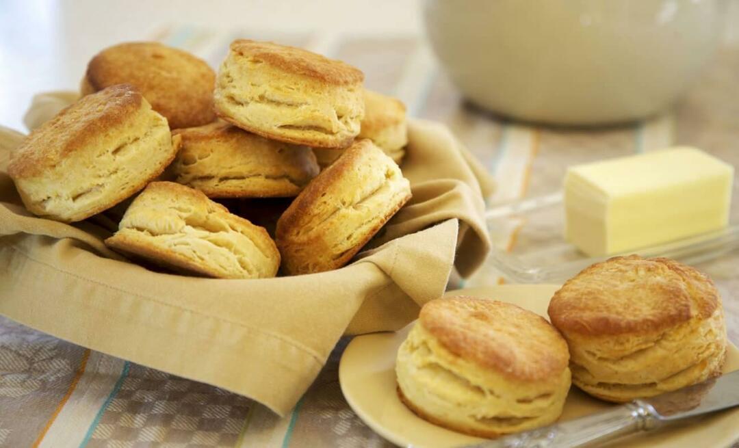 Como é feito o pão KFC Biscuit? 